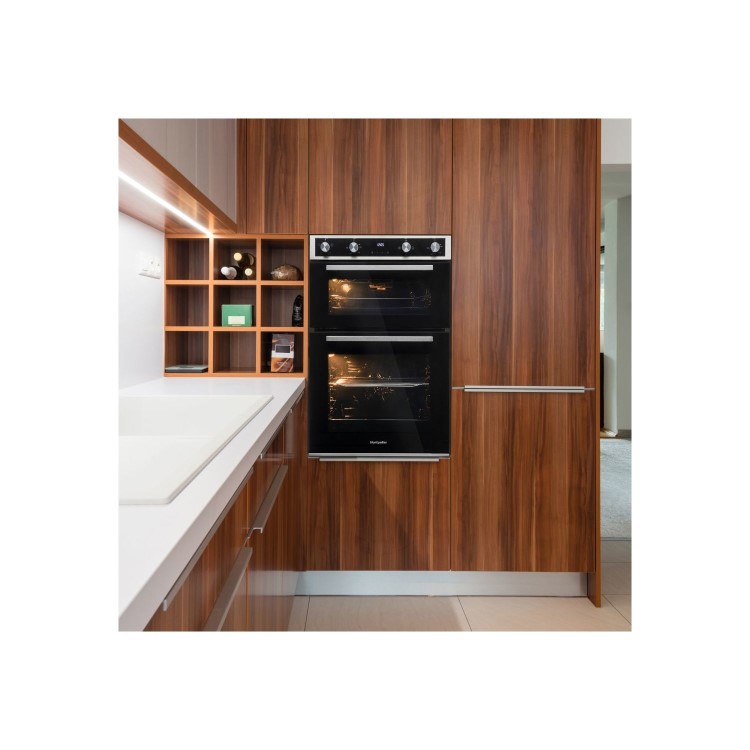 Montpellier DO3570IB Electric Built-in Double Oven - Black