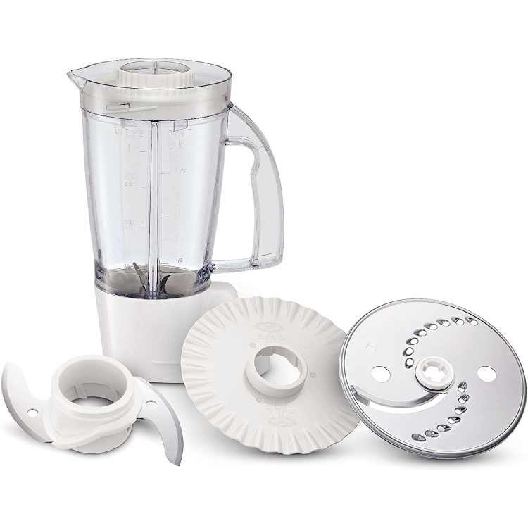 Tefal D0542140 Doubleforce Compact Food Processor - White
