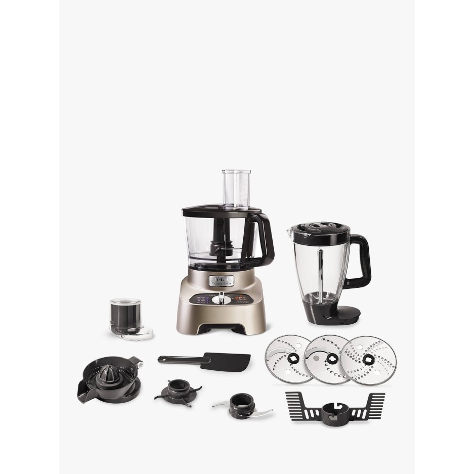 Tefal Double Force Pro Food Processor Premium Silver DO824H40