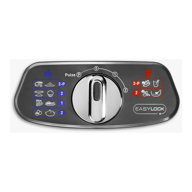 Tefal Double Force Pro Food Processor - Premium Silver