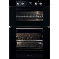 De Dietrich DOD1278B Multifunction Pyroclean Electric Built-in Double Oven - Black
