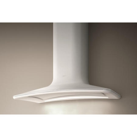 Elica DOLCE_WHITE Decorative Chimney Cooker Hood 860mm White