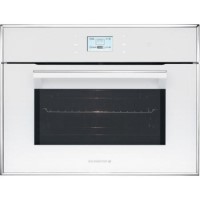 De Dietrich DOM1195W Compact Height Built-in Combination Microwave Oven White Pearl