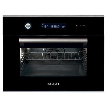 De Dietrich DOP1145B Built-in Compact Multi Pyro Oven in Black