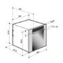 De Dietrich DOP1160X Touch Control ICS Oven with Prroclean and Animated Display Electric Built In Single Oven - Stainless Steel