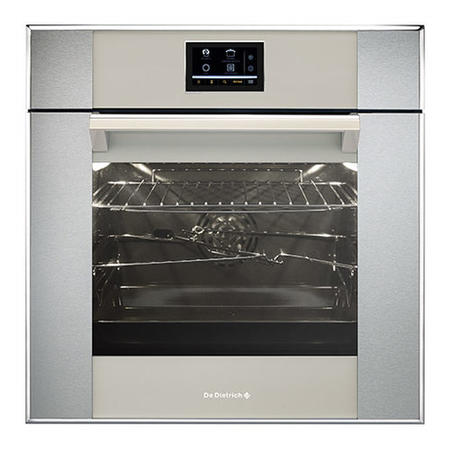 De Dietrich DOP6597GX Premium Multi PyroTouch Screen Oven Soft Close Door Pearl Grey