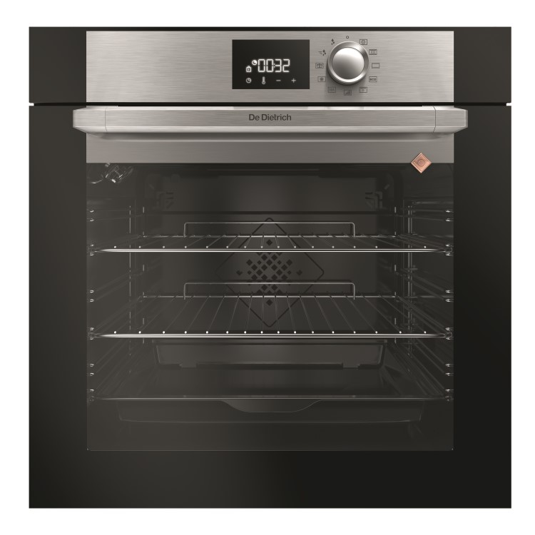 De Dietrich DOP7230X Built-in Oven Multifunction Pyrolytic 73 Litre DX0 Display -  Platinum
