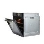 De Dietrich Electric Multifunction Single Oven with Pyrolytic Cleaning - Platinum