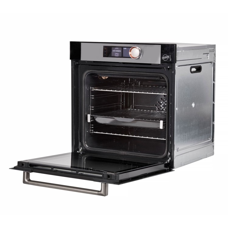 De Dietrich DOP7574X Built-in Oven Multifunction ICS Pyrolytic 73 Litre DX2 Display -  Platinum