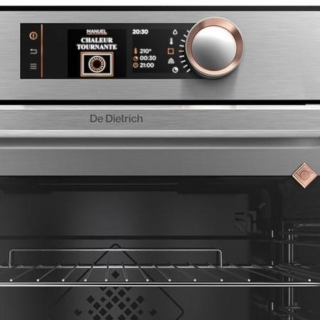 De Dietrich DOP7574X Built-in Oven Multifunction ICS Pyrolytic 73 Litre DX2 Display -  Platinum