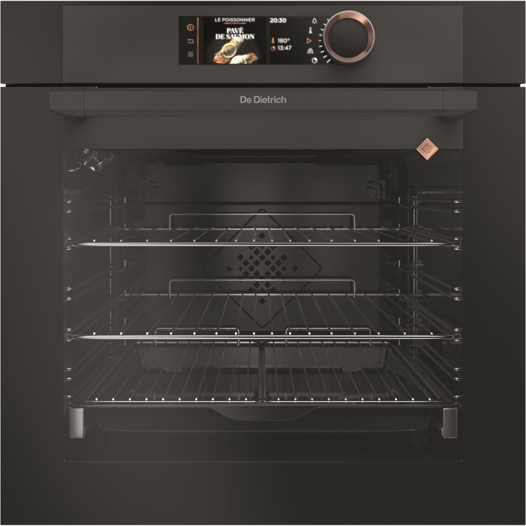 De Dietrich DOP7785A Built-in Oven Multifunction ICS Pyrolytic 73 Litre DX3 -  Absolute Black