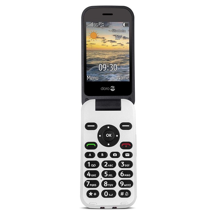 Doro 6620 Black 2.8" 128MB 3G Unlocked & SIM Free Mobile Phone