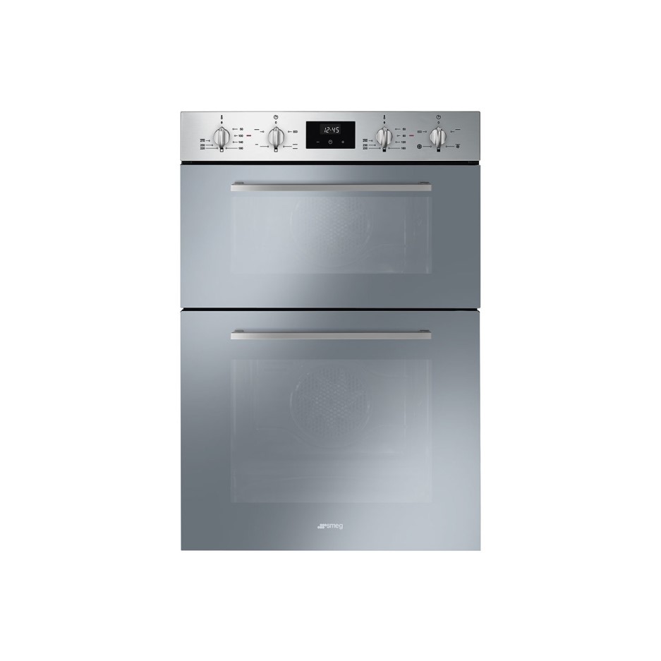 Smeg Cucina Multifunction Builtin Double Oven Stainless Steel