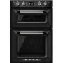 Smeg DOSF6920N1 Victoria Traditional Multifunction Electric Built In Double Oven - Black