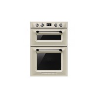 GRADE A3 - Smeg DOSF6920P Victoria Electric Built in Double Multifunction Oven Cream