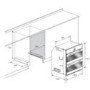 NordMende DOU313BL Black Built-under Multifunction Double Oven