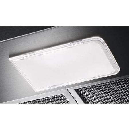 GRADE A2 - AEG 90cm Telescopic Canopy Cooker Hood - Silver