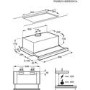 AEG DPB3931S 90cm Telescopic Canopy Cooker Hood - Silver