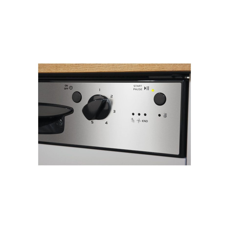 INDESIT DPG15B1NX Ecotime 13 Place Semi Integrated Dishwasher with