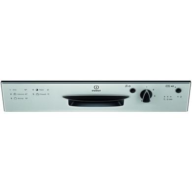 GRADE A1 - Indesit DPG15B1NX 13 Place Semi-Integrated Dishwasher-Stainless Steel