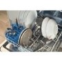 INDESIT DPG15B1NX Ecotime 13 Place Semi Integrated Dishwasher with Quick Wash - Stainless Steel
