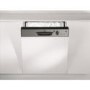 GRADE A2 - Indesit DPG15B1NX Ecotime 13 Place Fully Integrated Dishwasher with Quick Wash - Stainless Steel