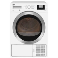 GRADE A2 - Beko DPH8756W 8kg  Freestanding Heat Pump Tumble Dryer - White