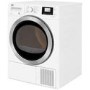 GRADE A2 - Beko DPH8756W 8kg  Freestanding Heat Pump Tumble Dryer - White