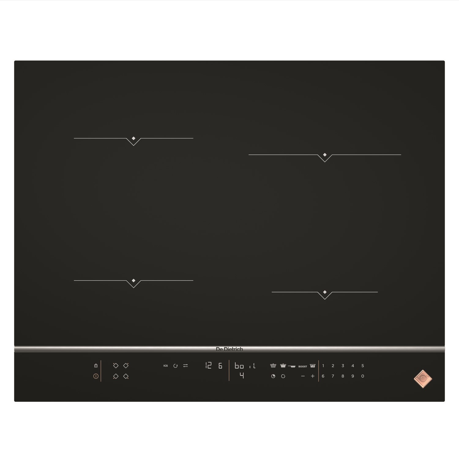 De Dietrich Corium 65cm 4 Zone Induction Hob