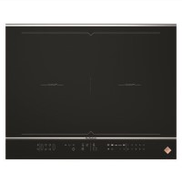 De Dietrich DPI7689XS 65cm 2x5kW Horizone Induction Hob Slide System -  Black