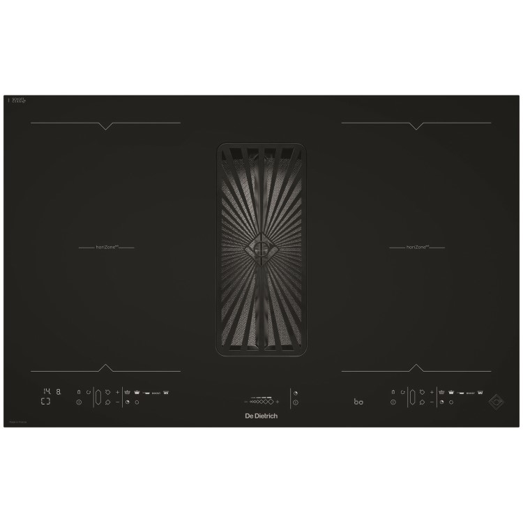 De Dietrich 80cm 4 Zone Venting Induction Hob