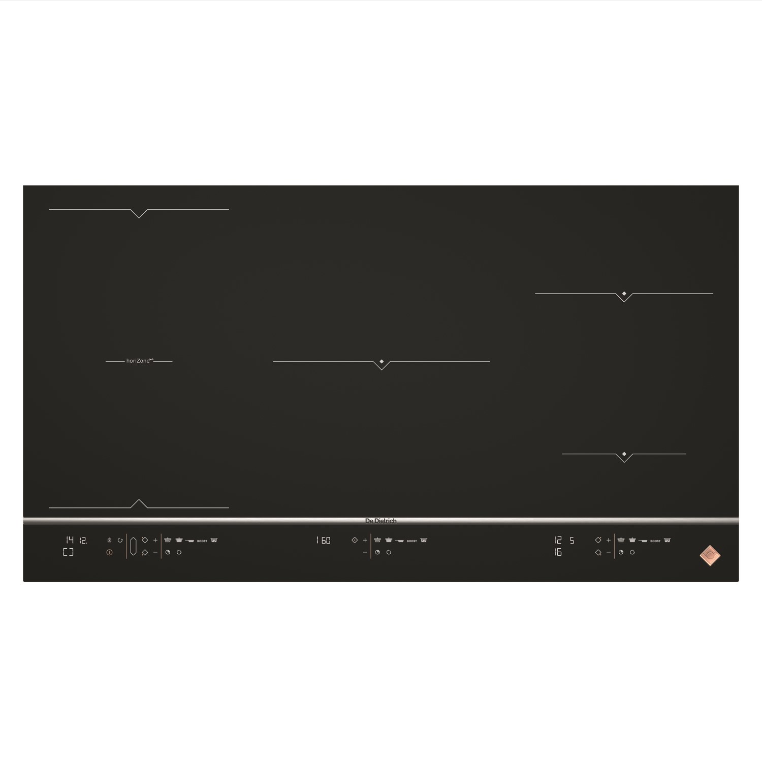 De Dietrich DPI7965X 8 Function 90cm Induction Hob Black Appliances Direct De Dietrich DPI7965X 8 Function 90cm Induction Hob Black Appliances Direct