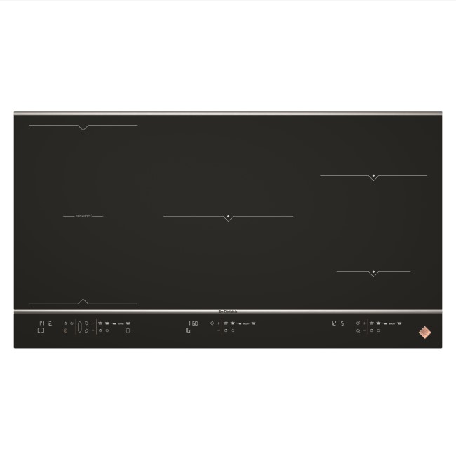 GRADE A1 - De Dietrich DPI7966XS 90cm Horizone Induction Hob Slide System 6 Functions -  Black