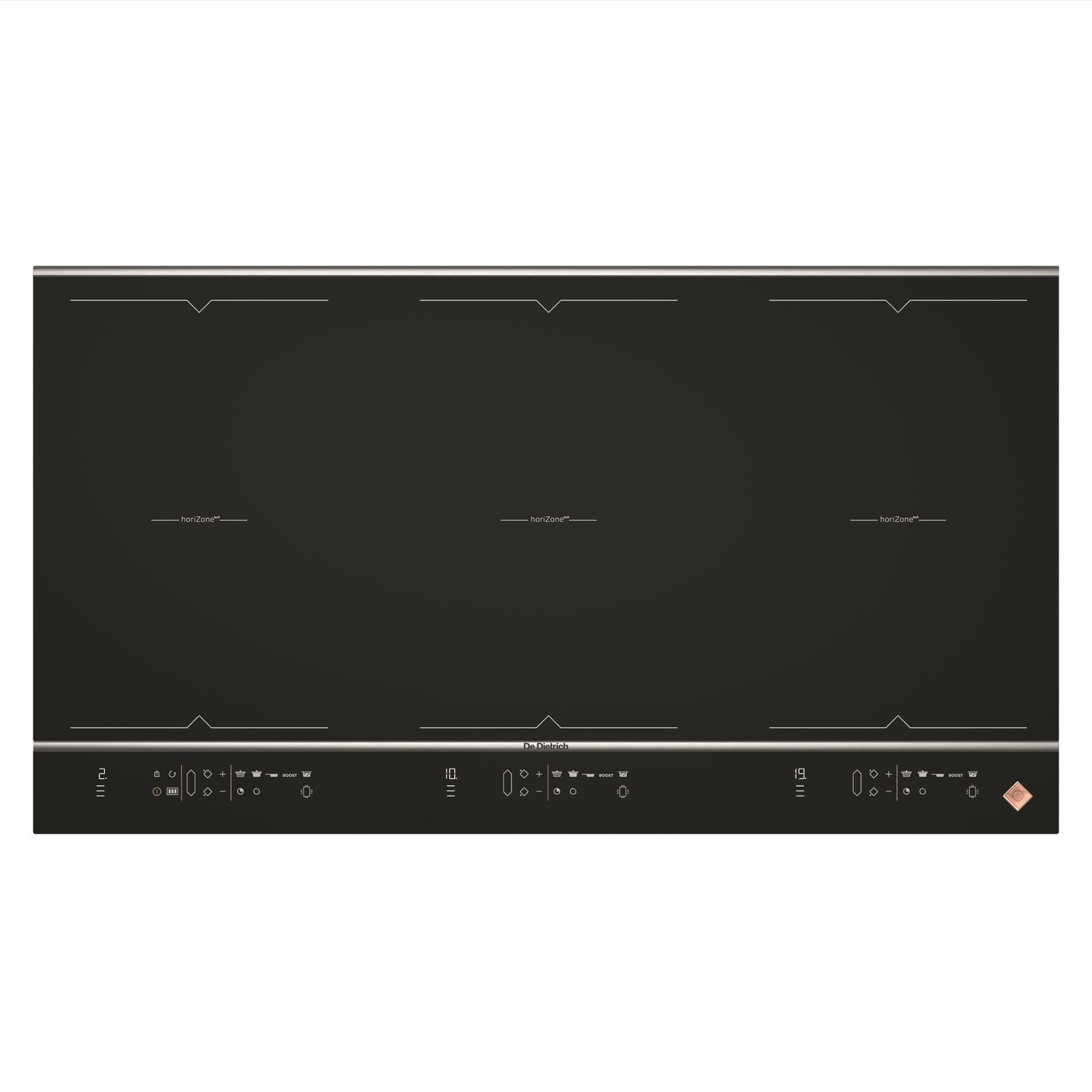 De Dietrich 90cm 6 Zone Induction Hob with 3 HoriZones