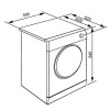 Smeg DRF81AUK 8kg Freestanding Heat Pump Tumble Dryer - White