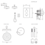 Aqualisa Dream Thermostatic Mixer Shower with Hand Shower and Wall Fixed Head - Round