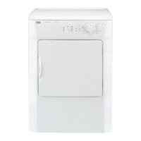 Beko DRVS73W 7kg Freestanding Vented Tumble Dryer - White