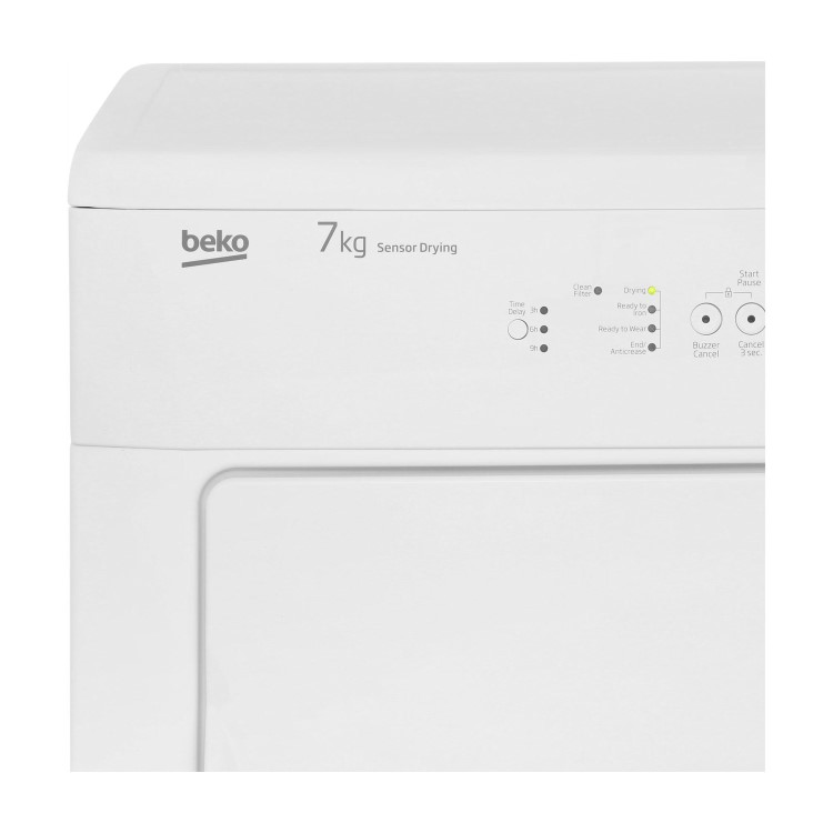 Beko DRVS73W 7kg Freestanding Vented Tumble Dryer - White