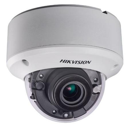 Hikvision 5MP Vandal Motorized Varifocal Analogue Dome Camera - 1 Pack 