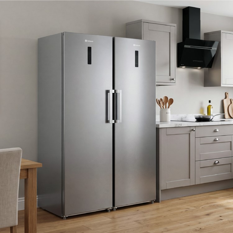 DeSantii 362 Litre Freestanding Larder Fridge – Inox