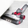 Hoover DS22G Discovery Cordless Stick Vacuum Cleaner - Titanium & Red