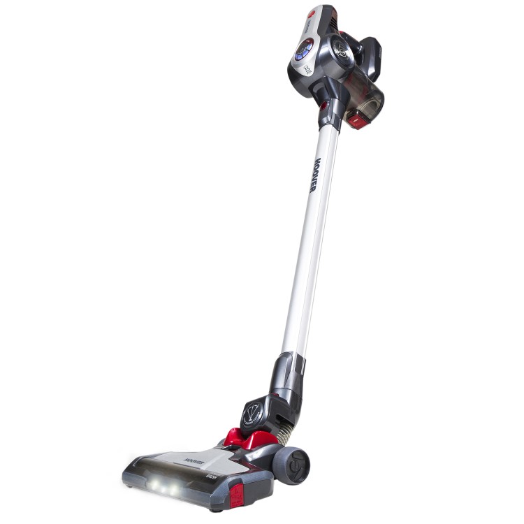 Hoover DS22G Discovery Cordless Stick Vacuum Cleaner - Titanium & Red