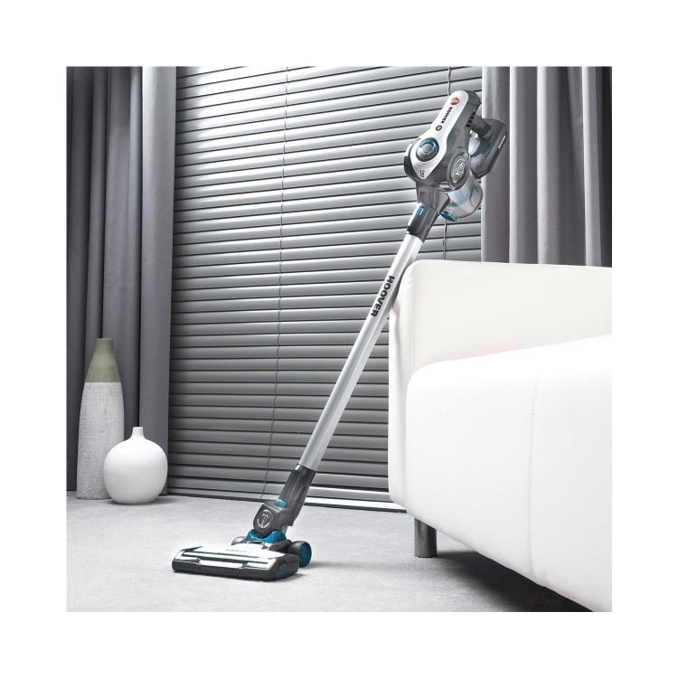 Hoover DS22PTG Discovery Pets Cordless Stick Vacuum Cleaner - Titanium & Turquoise