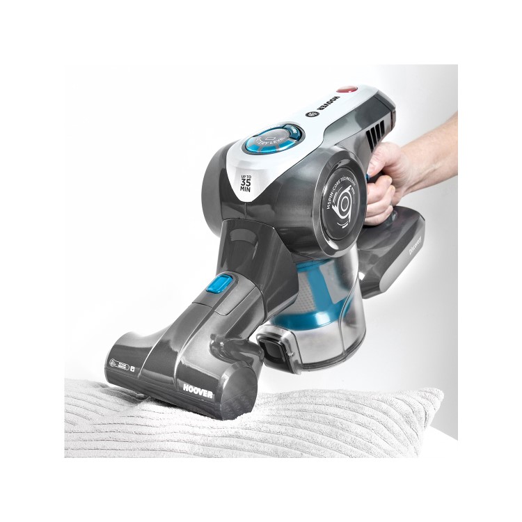 Hoover DS22PTG Discovery Pets Cordless Stick Vacuum Cleaner - Titanium & Turquoise