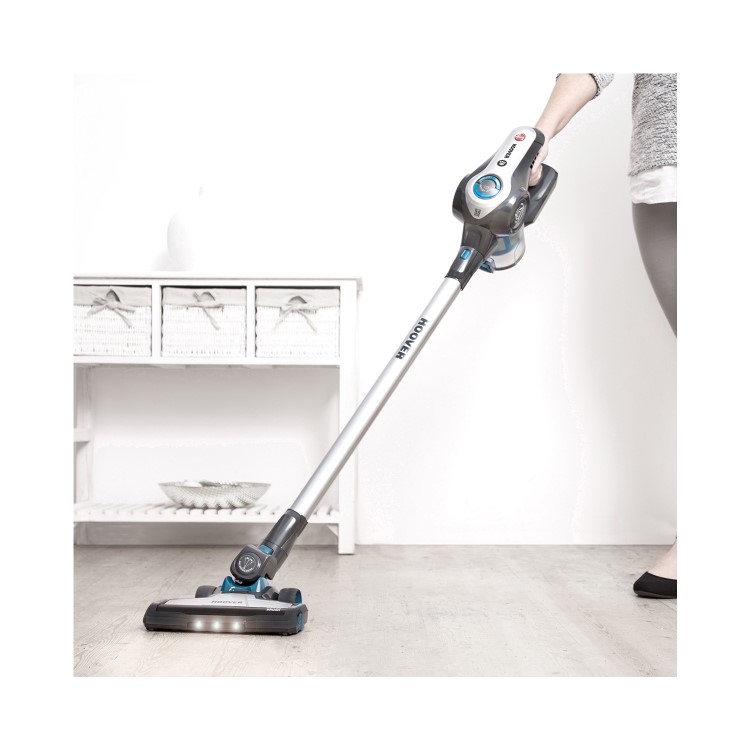 Hoover DS22PTG Discovery Pets Cordless Stick Vacuum Cleaner - Titanium & Turquoise