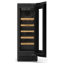 De Santii 18 Bottle Capacity Single Zone Wine Cooler - Black