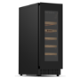 De Santii 18 Bottle Capacity Single Zone Wine Cooler - Black