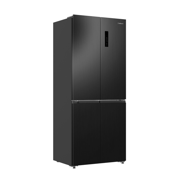 DeSantii 458 Litre Four Door American Fridge Freezer – Dark Inox