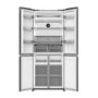 DeSantii 458 Litre Four Door American Fridge Freezer – Dark Inox