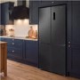 DeSantii 458 Litre Four Door American Fridge Freezer – Dark Inox